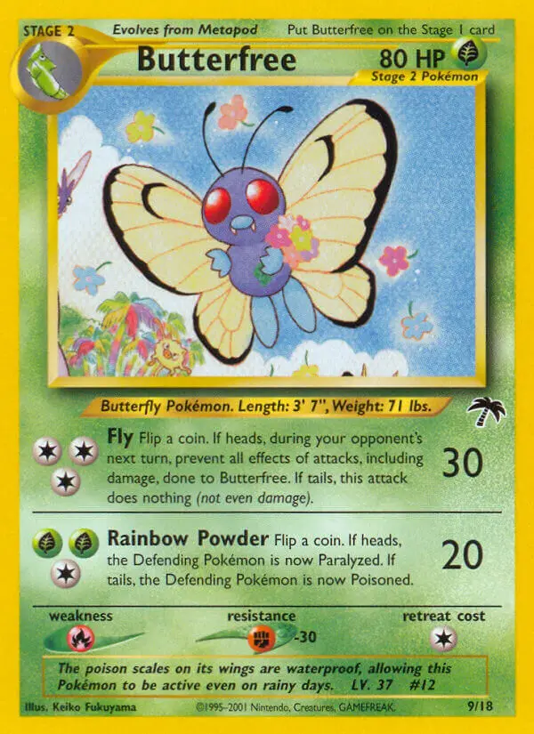 Butterfree, Southern Islands #9