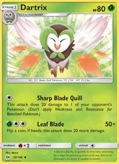 Dartrix, Sun & Moon #10/149
