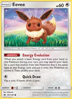 Eevee, Sun & Moon #101/149