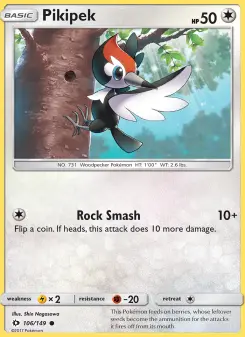 Pikipek, Sun & Moon #106/149