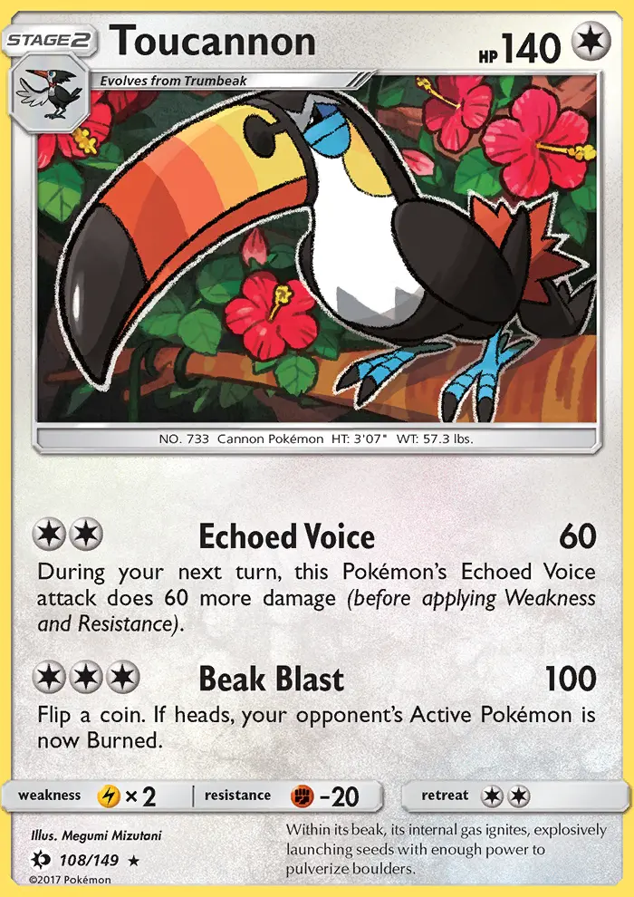 Toucannon, Sun & Moon #108