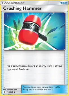 Crushing Hammer, Sun & Moon #115/149