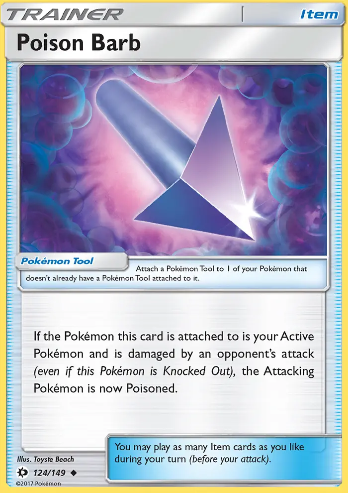 Poison Barb, Sun & Moon #124