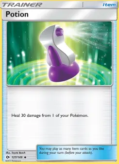 Potion, Sun & Moon #127/149