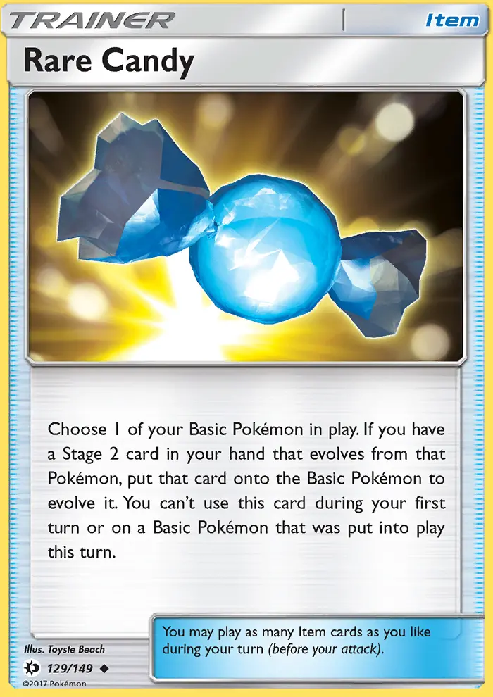 Rare Candy, Sun & Moon #129
