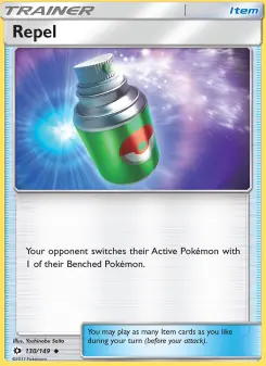Repel, Sun & Moon #130/149