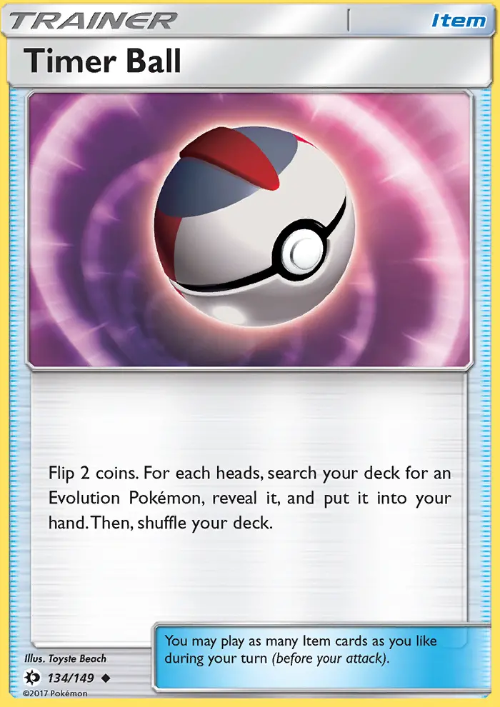 Timer Ball, Sun & Moon #134