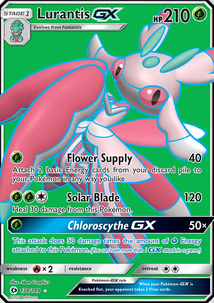 Lurantis GX, Sun & Moon #138