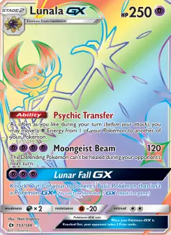 Lunala GX, Sun & Moon #153/149