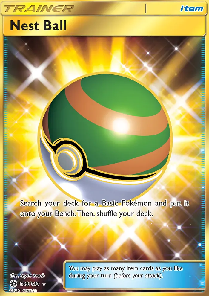 Nest Ball, Sun & Moon #158