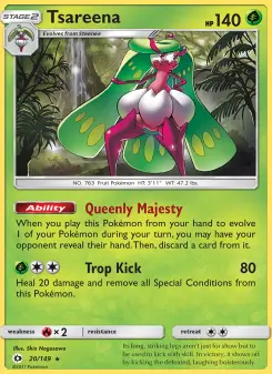 Tsareena, Sun & Moon #20/149