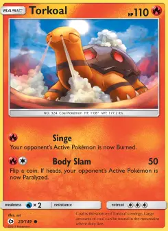 Torkoal, Sun & Moon #23/149