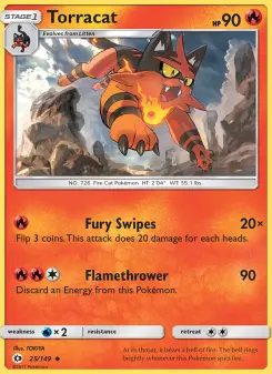 Torracat, Sun & Moon #25/149