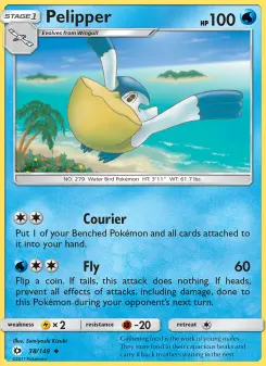 Pelipper, Sun & Moon #38/149