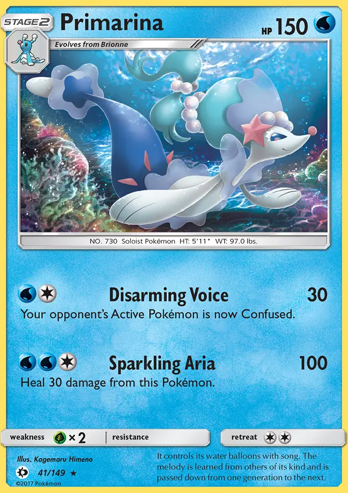 Primarina, Sun & Moon #41