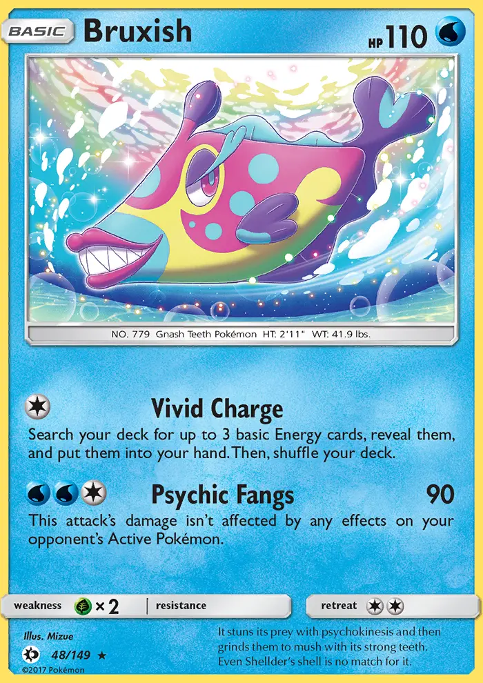 Bruxish, Sun & Moon #48