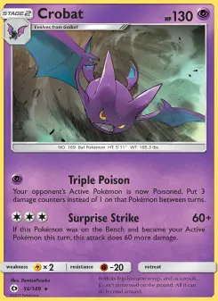 Crobat, Sun & Moon #56/149