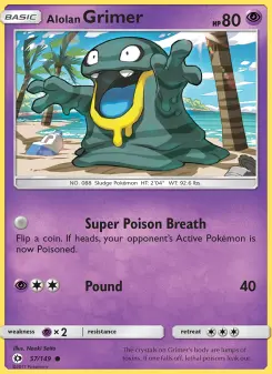 Alolan Grimer, Sun & Moon #57/149