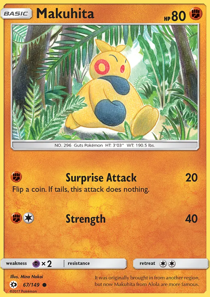 Makuhita, Sun & Moon #67