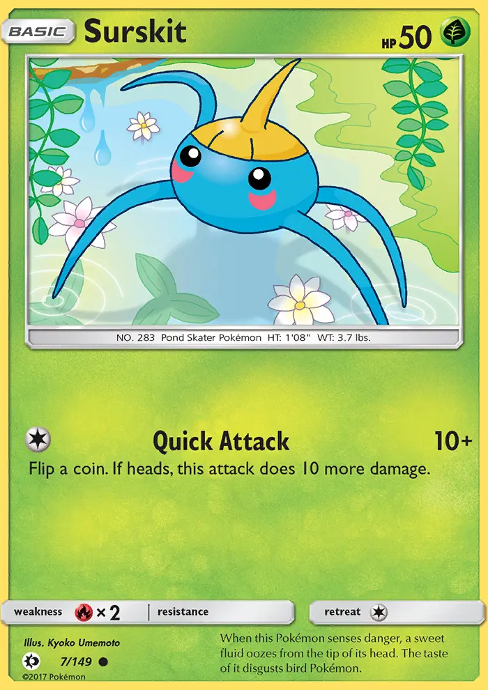 Surskit, Sun & Moon #7