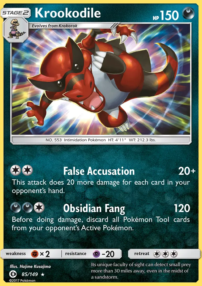Krookodile, Sun & Moon #85