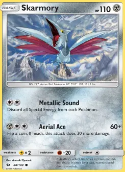 Skarmory, Sun & Moon #88/149