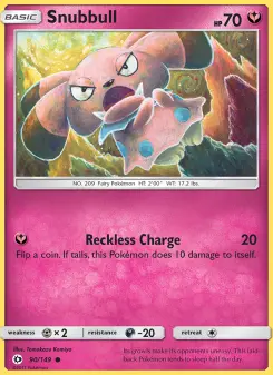 Snubbull, Sun & Moon #90/149