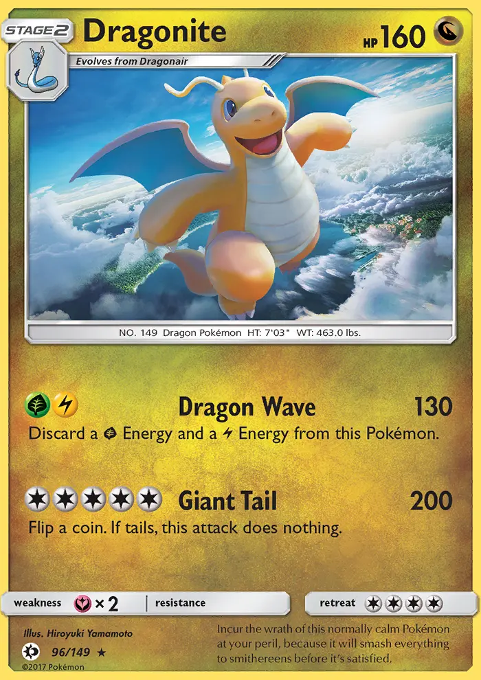 Dragonite, Sun & Moon #96