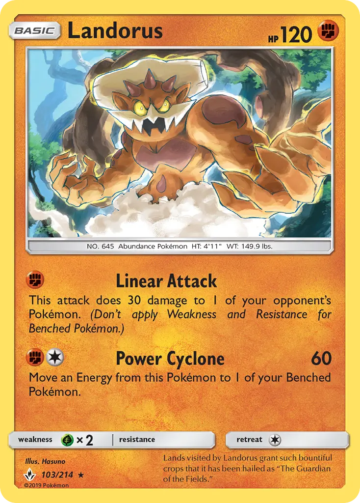 Landorus, Unbroken Bonds #103
