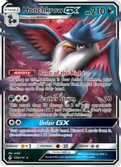 Honchkrow GX, Unbroken Bonds #109/214