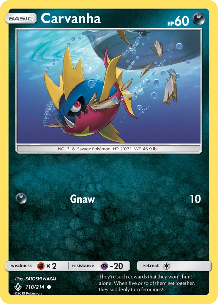 Carvanha, Unbroken Bonds #110