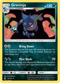 Greninja, Unbroken Bonds #117/214