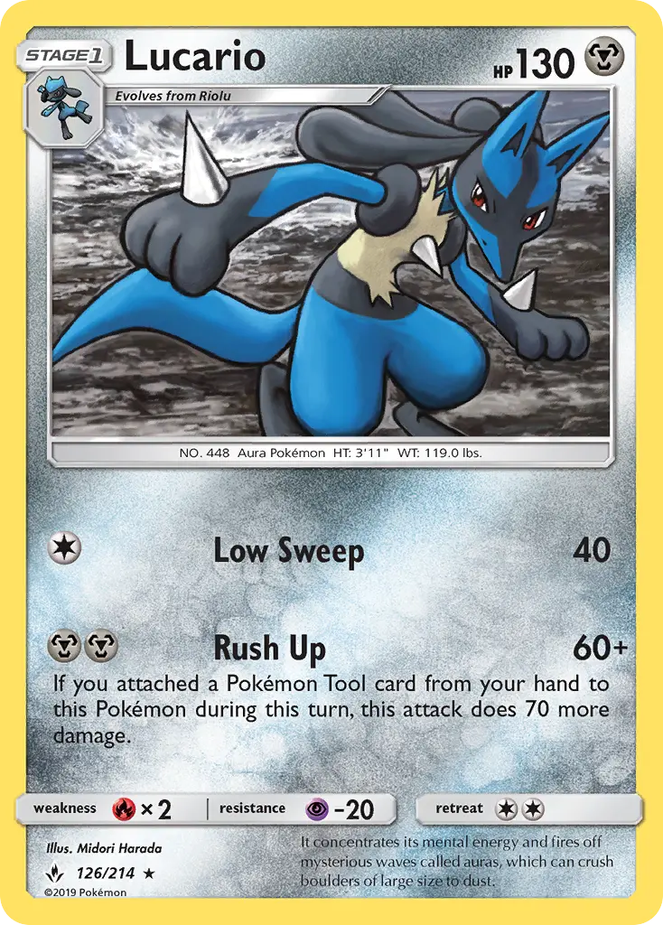 Lucario, Unbroken Bonds #126