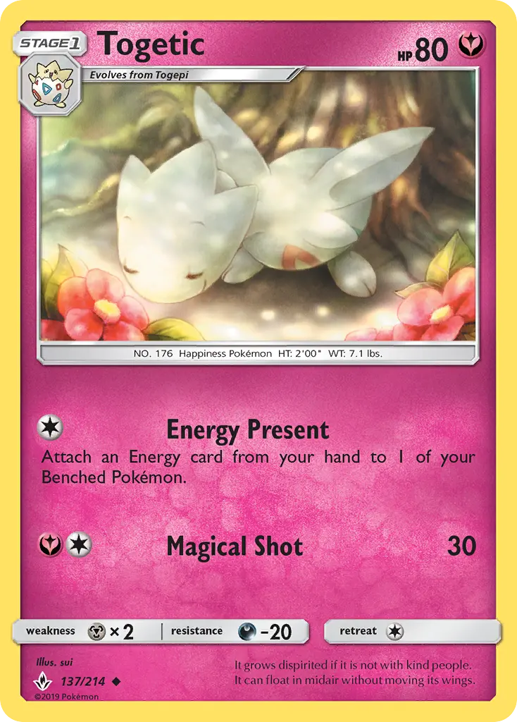 Togetic, Unbroken Bonds #137