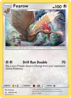 Fearow, Unbroken Bonds #146/214