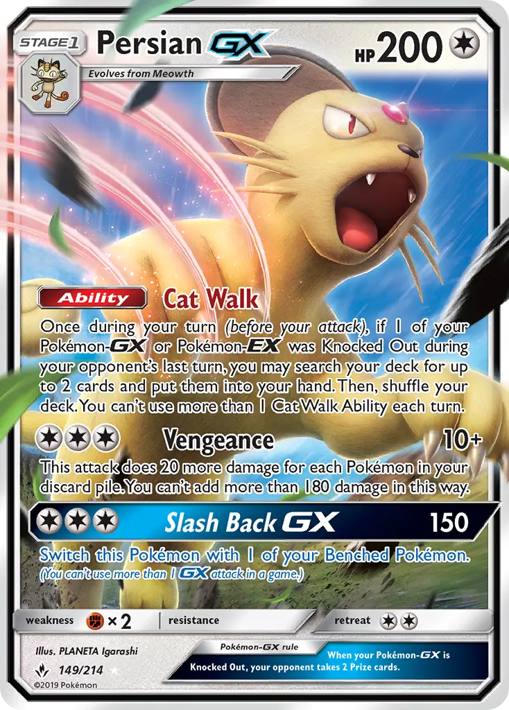 Persian GX, Unbroken Bonds #149