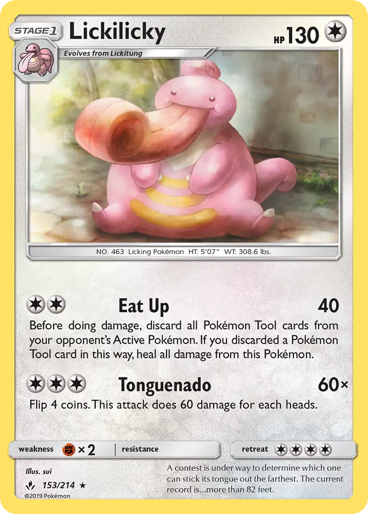 Lickilicky, Unbroken Bonds #153
