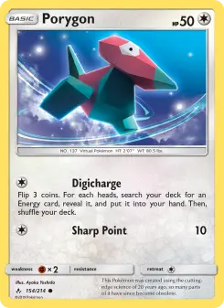 Porygon, Unbroken Bonds #154/214