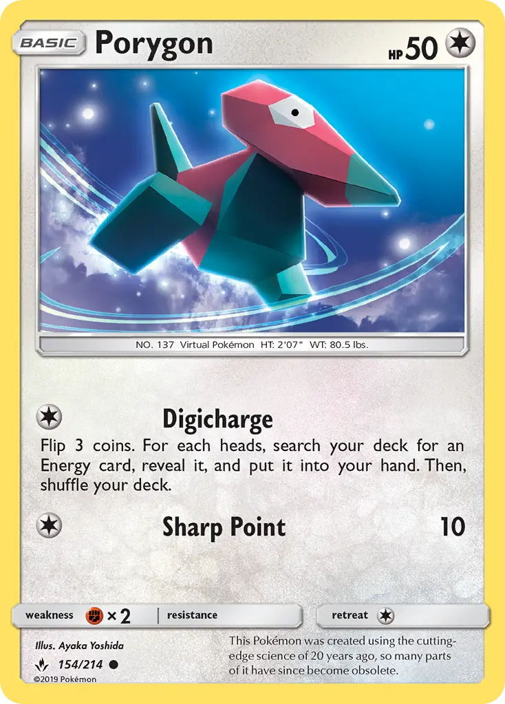 Porygon, Unbroken Bonds #154