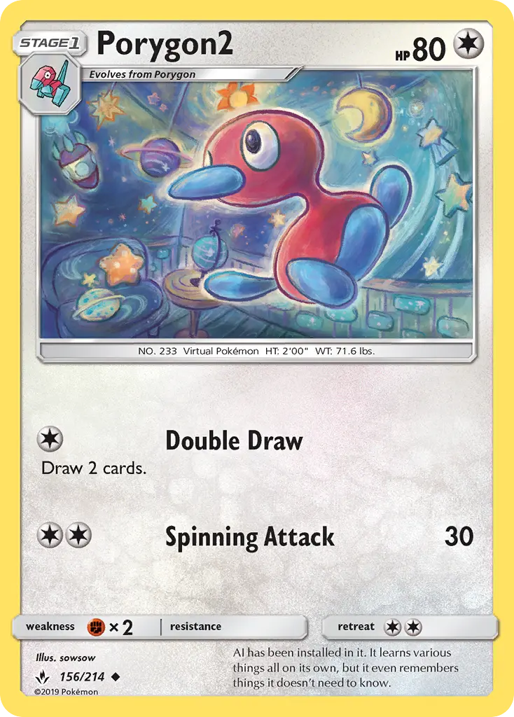 Porygon2, Unbroken Bonds #156