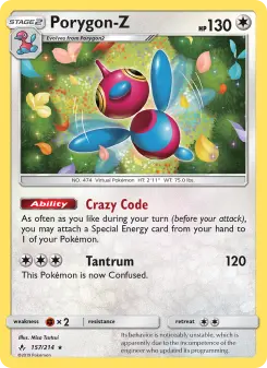 Porygon-Z, Unbroken Bonds #157/214