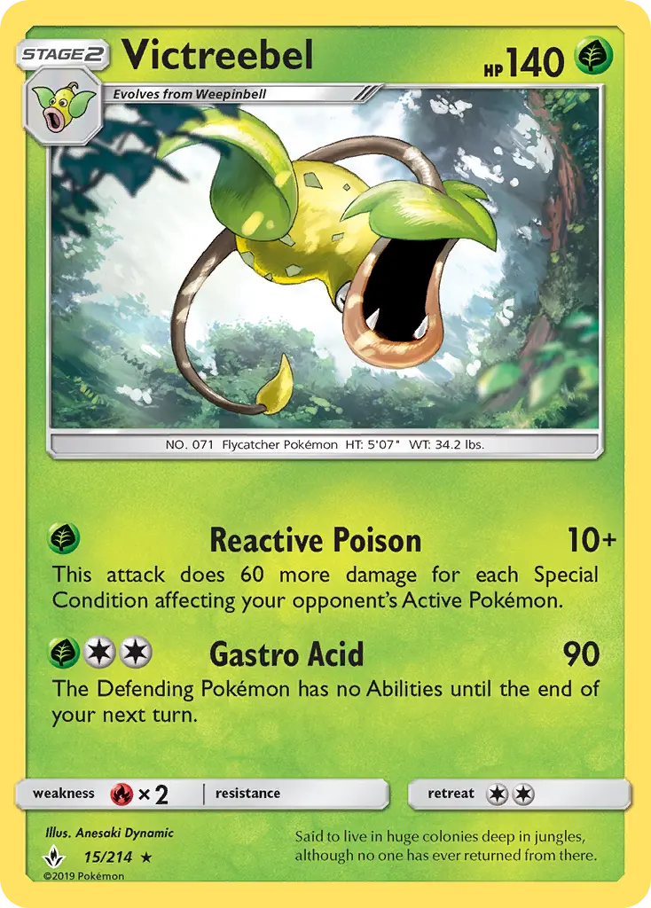 Victreebel, Unbroken Bonds #15
