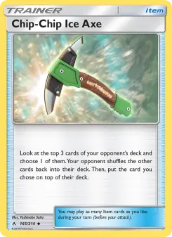 Chip-Chip Ice Axe, Unbroken Bonds #165/214
