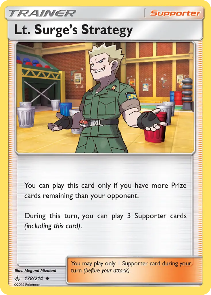 Lt. Surge’s Strategy, Unbroken Bonds #178