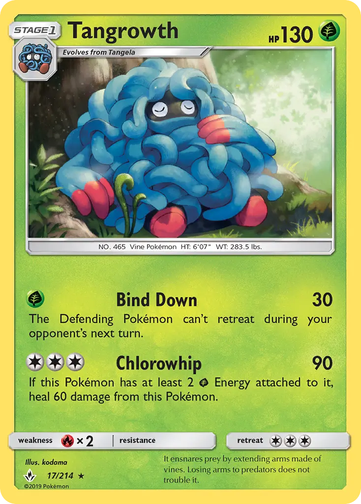 Tangrowth, Unbroken Bonds #17