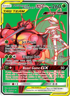 Pheromosa & Buzzwole GX, Unbroken Bonds #191/214