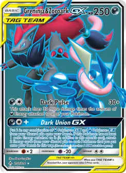 Greninja & Zoroark GX, Unbroken Bonds #200/214