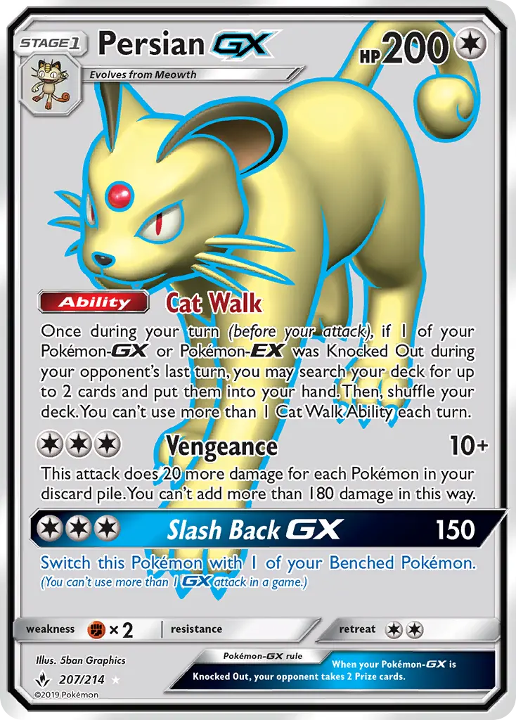 Persian GX, Unbroken Bonds #207