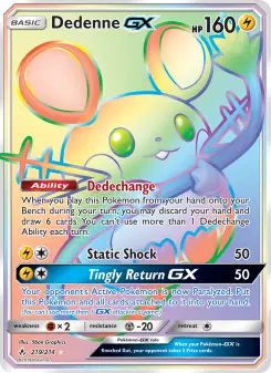 Dedenne GX, Unbroken Bonds #219/214