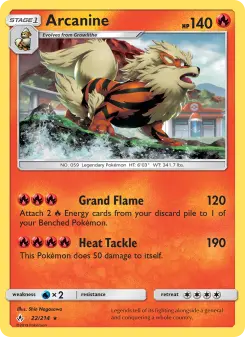 Arcanine, Unbroken Bonds #22/214